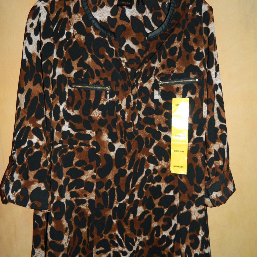 NWT Rafaella Womens black/brown (tawny) Sharkbite - Picture 1 of 6